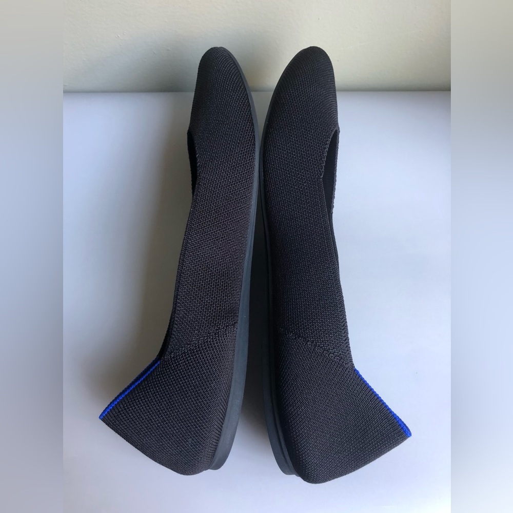 Rothy’s Black Knit Classic Loafers Ballet Flat Size: W13 - Picture 8 of 12